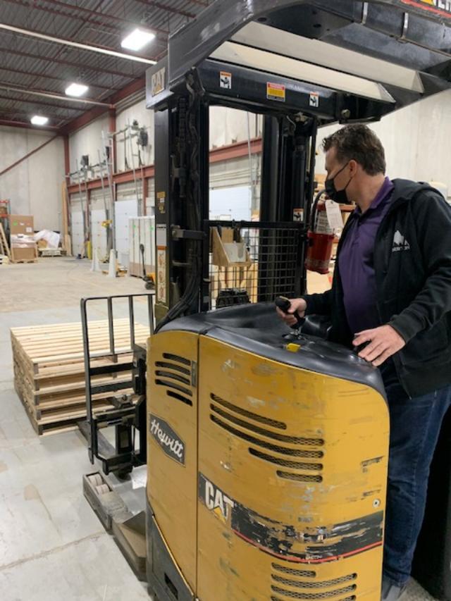 Reach Truck Narrow Aisle Operator Certification and Training