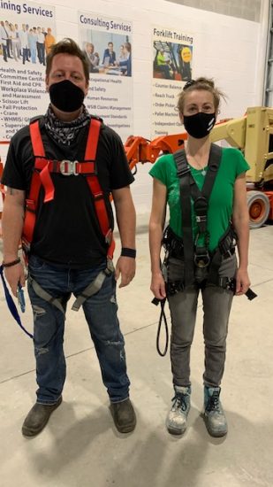 Working at Heights Training in Vaughan, Toronto, Mississauga, Brampton, Markham