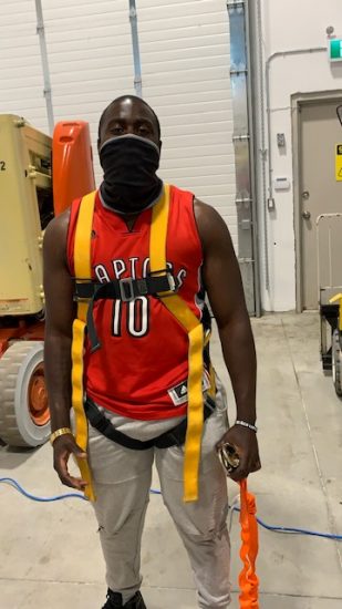 Inspection and Donning a Safety Harness in Vaughan, Toronto, Mississauga, Brampton, Markham