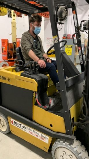 Forklift Driver Training in Vaughan, Toronto, Mississauga, Brampton, Markham