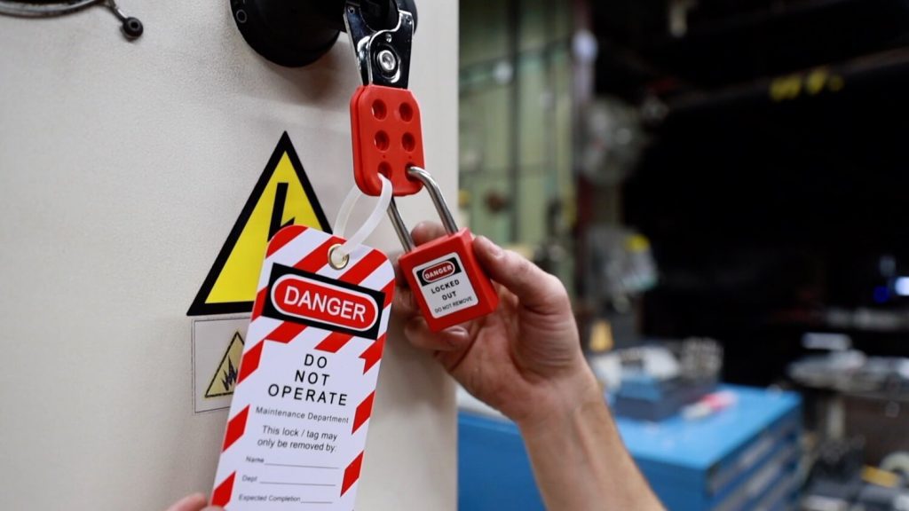 Lockout/Tagout Training in Vaughan, Toronto, Mississauga, Brampton.